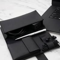 Leather Tech & Accessory Roll