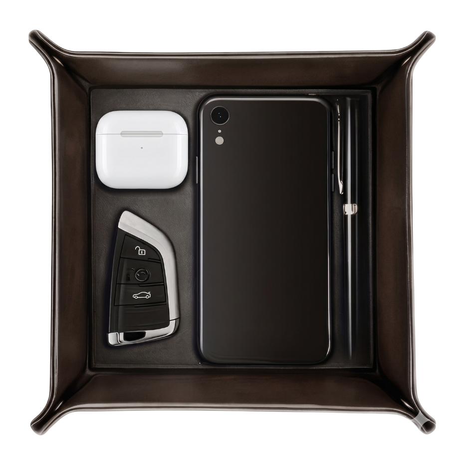 Leather Valet Tray
