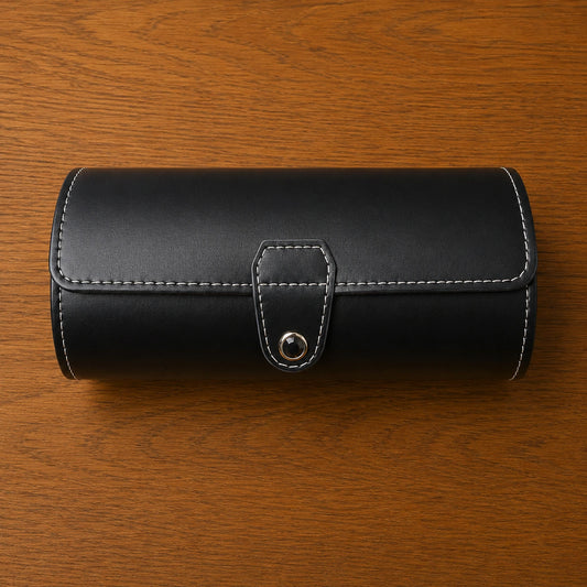 Premium Leather Watch Roll