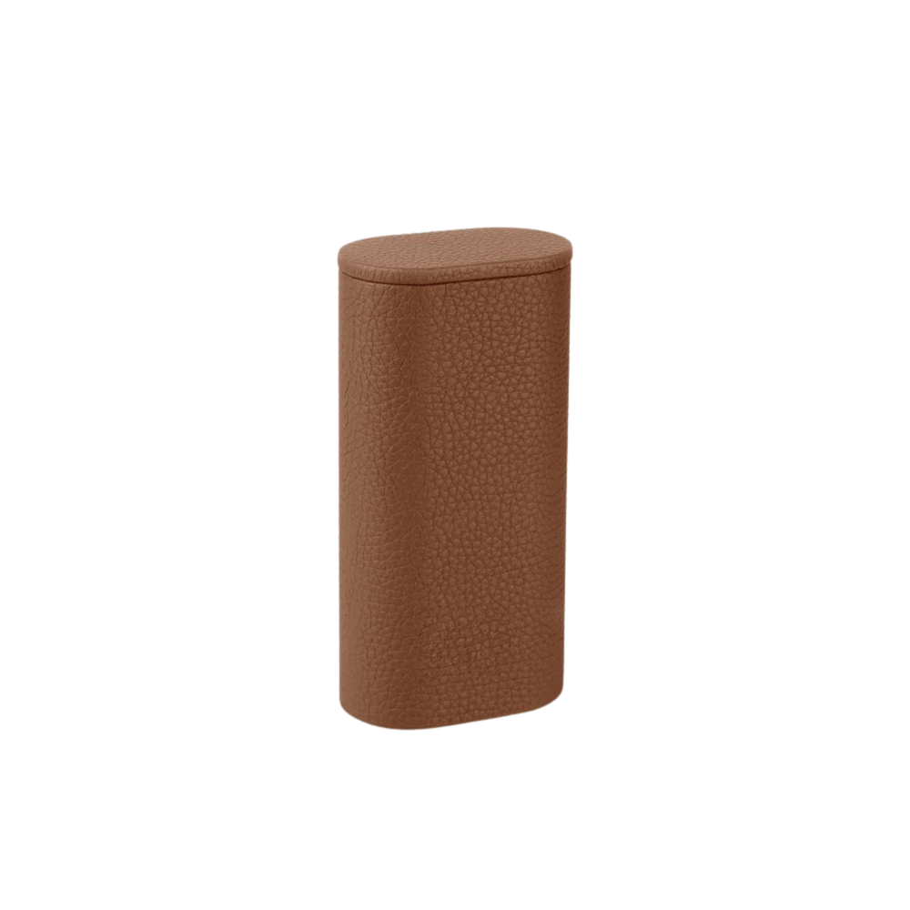 Brown Leather Watch Roll